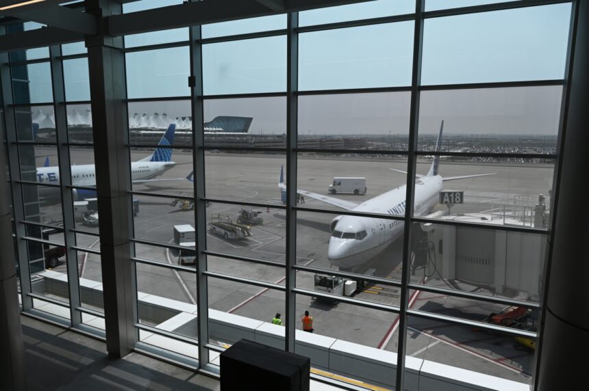 Flights delayed at Denver airport after severe weather forecast