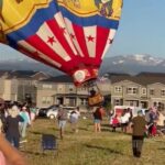 High winds in Lafayette force hot air balloon landing, 2 injured