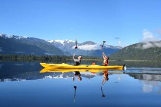 Enjoy the calm and tranquillity of Lake Mapourika