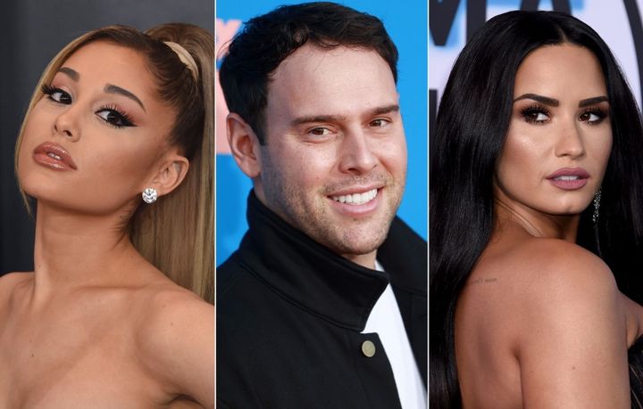 Ariana Grande And Demi Lovato Drop Controversial Manager Scooter Braun