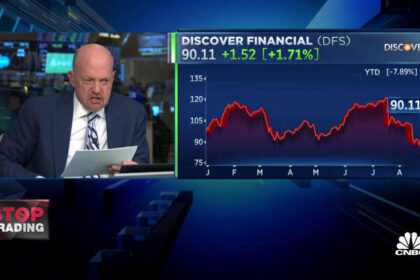 Cramer takes issue with Wolfe Research's 'gutsy call' on Discover