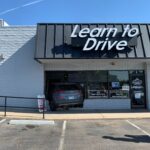 Driving instructor crashes into Lakewood Learn to Drive school