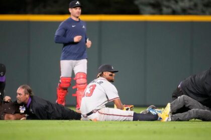 Fans seeking photos with Braves' Ronald Acuna charged with trespassing, disturbing peace