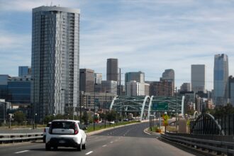 Lanes closed on northbound Speer downtown starting Friday