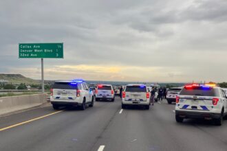 Multi-vehicle crash forces shutdown on eastbound I-70 in Jefferson County