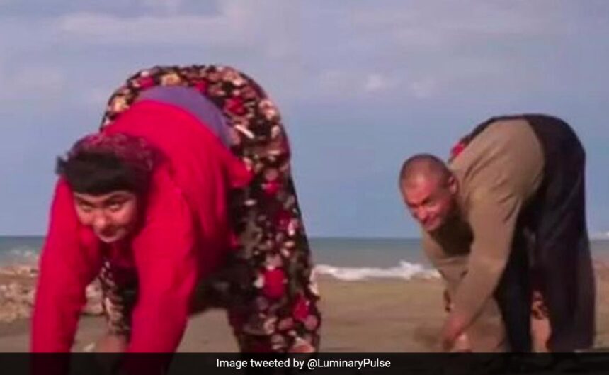 Turkish Family Walking On All Fours Baffles Scientists