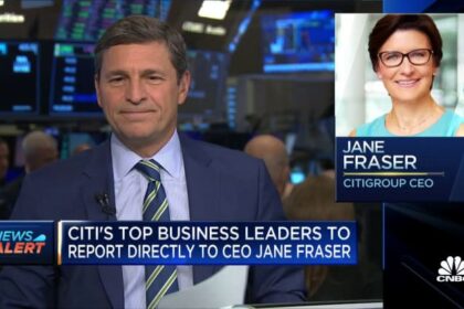 Citigroup CEO Jane Fraser reorganizes business