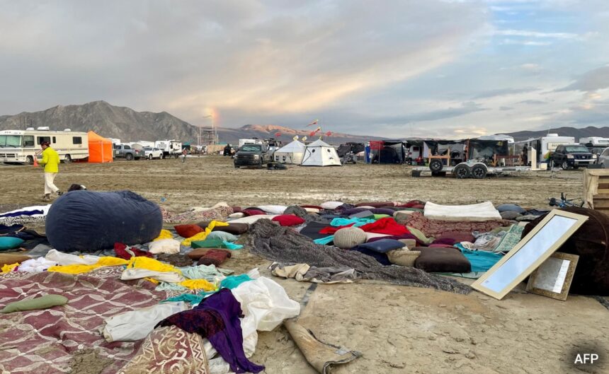 Exodus Begins At Drenched Burning Man Festival In US Desert