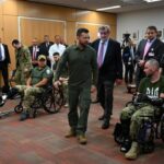 Volodymyr Zelensky Meets Injured Ukraine Soldiers In US Ahead Of UNGA, Tells Them To "Stay Strong"