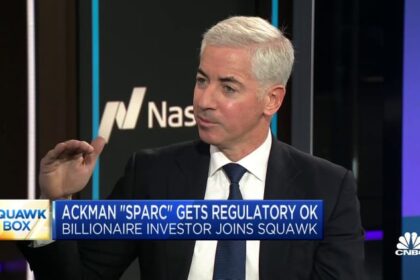 Ackman says the economy is slowing and the Fed is likely done hiking