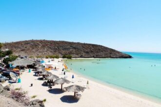 Beaches In La Paz Reopen To The Public Following The Effects Of Hurricane Lidia