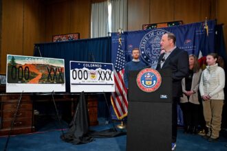 Colorado's 150th-anniversary license plate fastest-selling in state history