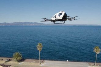 EHang Soars 25% After Passenger Drones Receive Certification, Cleared For Takeoff