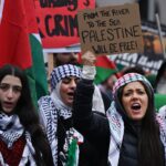Hundreds march through Denver in support of Palestine