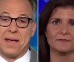 Jake Tapper Laughs At Nikki Haley's Republican Chaos Spin To Her Face
