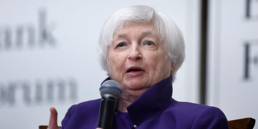 Treasury Secretary Janet Yellen tries to calm markets amid historic US bond collapse