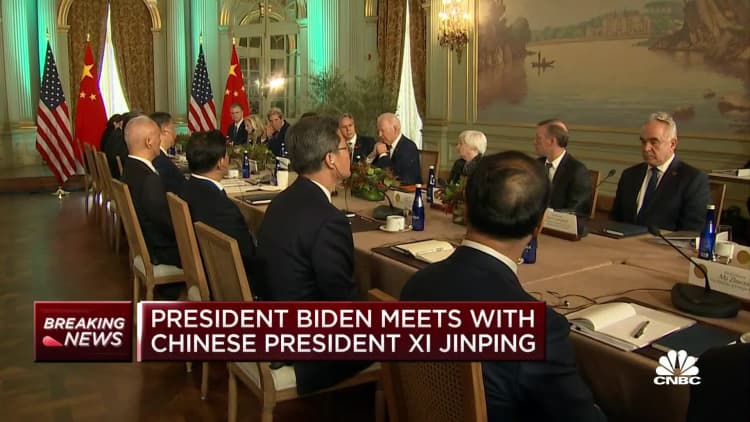 China, U.S. leaders meet in San Francisco