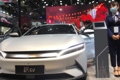 Chinese EV car maker BYD launches its Han sedan in the Middle East