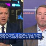 Gundlach says rates are going to fall as recession lands in early 2024