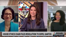 MSNBC Panelists Can't Keep Straight Faces Over Wild New George Santos Quotes