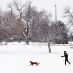 Blizzard conditions on eastern plains wind down