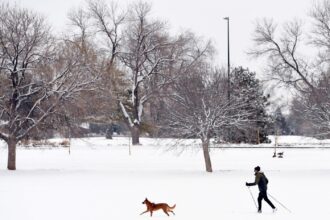 Blizzard conditions on eastern plains wind down