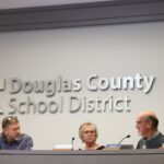 Douglas County school board president Mike Peterson resigns