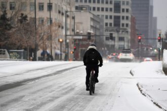 Rain turns to snow overnight as cold front hits