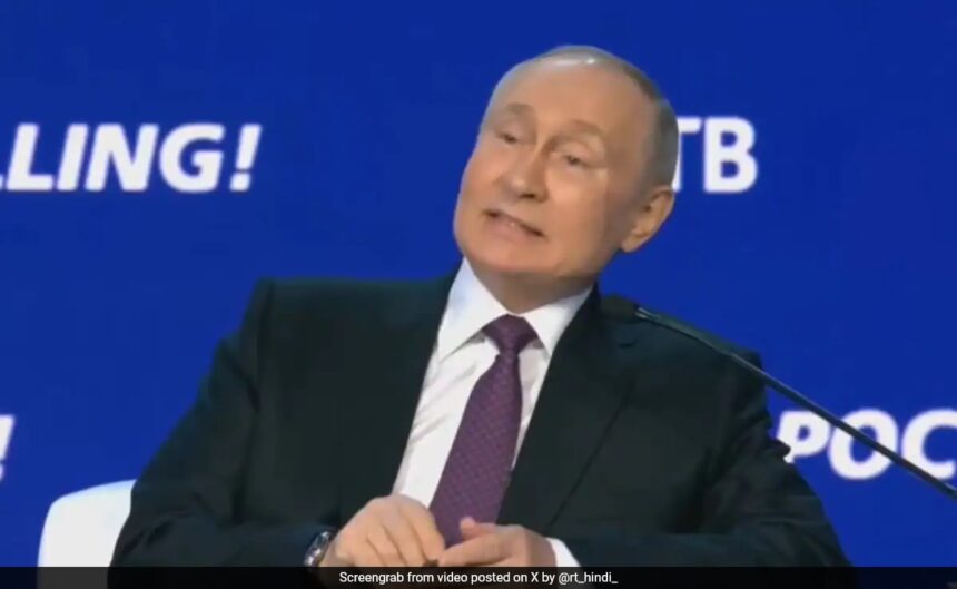 Russia's Putin On Being "Surprised" By PM