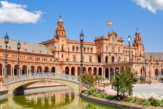 Seville Spain on a sunny day