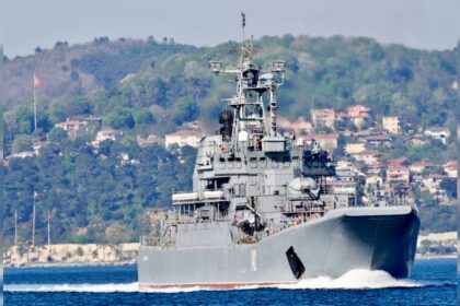 Ukraine Strikes Russian Naval Landing Warship, Kremlin Confirms