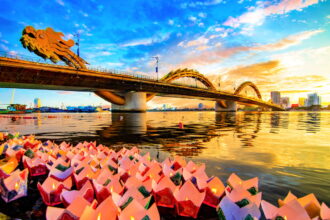 Dragon Bridge in Da Nang