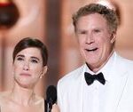 Kristen Wiig And Will Ferrell Prove They're Still Champs At Presenting Golden Globes