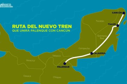Mexican President Inaugurates New Mayan Train Route From Cancun To Palenque