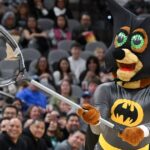 San Antonio Spurs Mascot Saves Game By Capturing Bat With Net