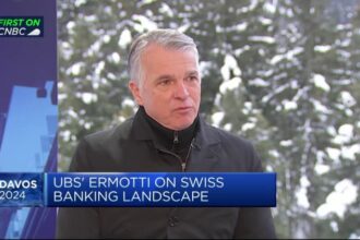 UBS CEO says Swiss public 'indoctrinated' to worry about bank's balance sheet