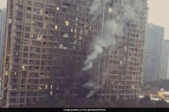 15 Killed After Massive Fire At China Skyscraper, 44 Injured