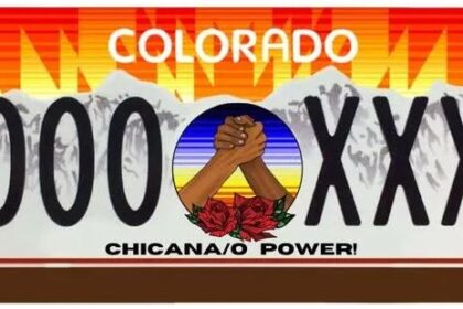 "Chicana/o Power!" license plates could grace Colorado vehicles