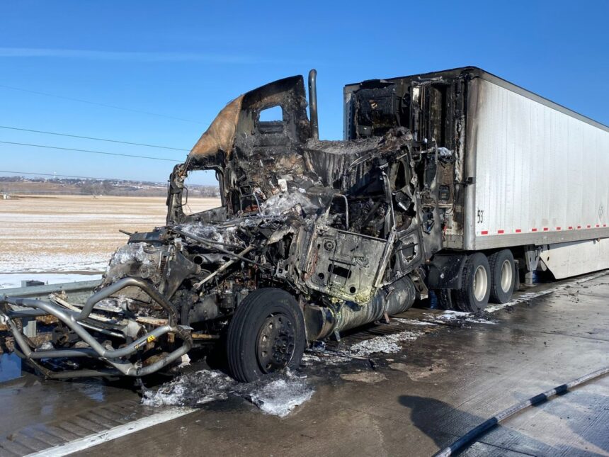 I-76 westbound near Fort Morgan reopens after truck fire