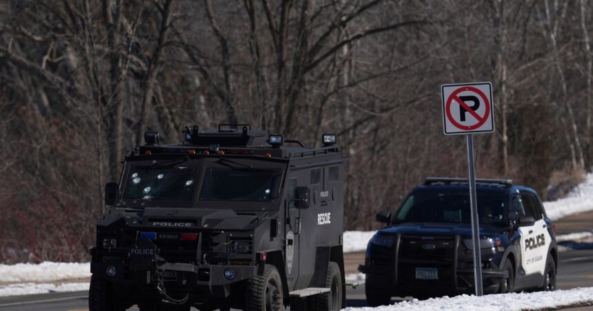 Minnesota Suspect Dead Amid Shooting That Killed 2 Officers, 1 First Responder