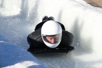 Watch Prince Harry Hurtle Down A Skeleton Sled Track: 'Everybody Should Do This'