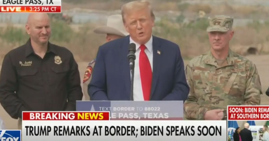 Fox News Host Crashes Trump Speech With Blunt Reminder For Ex-President