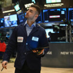 Nasdaq leads stock slide, bitcoin tumbles after new record