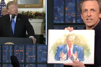 Seth Meyers Burns ‘Glitching’ Trump With Supercut To End All Supercuts