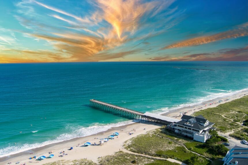 Beautiful view of Wrightsville Beach