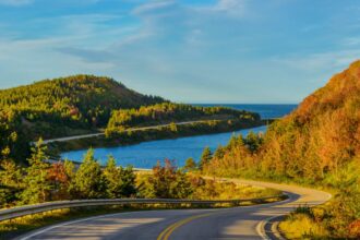 Cabot Trail Highway (Cape Breton, Nova Scotia, Canada)