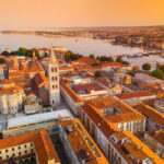 Aerial View Of Zadar Old Town, Croatia, Southern Europe