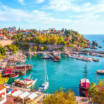 View Of Kaleici, Old Town Antalya In Turkiye, Mediterranean Coast, Eastern Europe, Western Asia