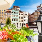 Warsaw Old Town in Summer