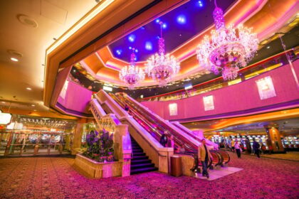 Interior of Casino in Atlantic City
